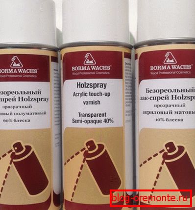 Мебельный лак в аэрозольной упаковке Мебельный лак в аэрозольной упаковке