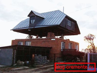 Подъем крыши