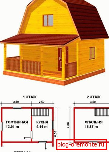 Пример проекта такого дома