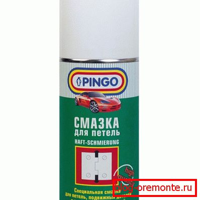 Состав для смазки петель и замков Состав для смазки петель и замков