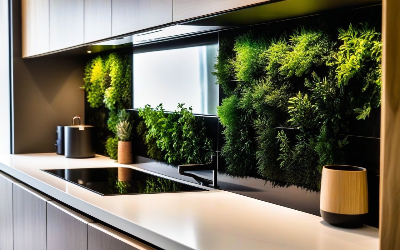 Использование биофильных элементов в дизайне кухонного фартука для создания здоровой и вдохновляющей атмосферы 1 Использование биофильных элементов в дизайне кухонного фартука для создания здоровой и вдохновляющей атмосферы