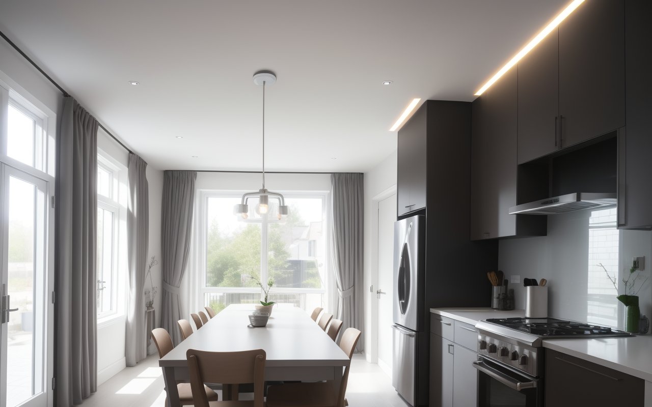 Энергоэффективная разводка проводки с умными розетками и адаптивным освещением для экологичного дома будущего 1 Энергоэффективная разводка проводки с умными розетками и адаптивным освещением для экологичного дома будущего