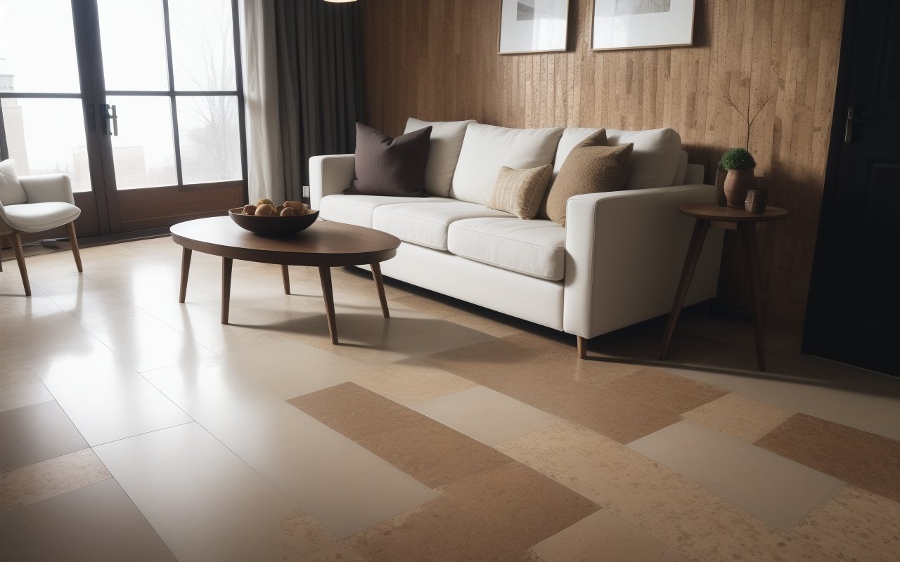 Совмещение текстур: как объединить ламинат и пробку для создания уникального дизайна пола в интерьере 1 Совмещение текстур: как объединить ламинат и пробку для создания уникального дизайна пола в интерьере