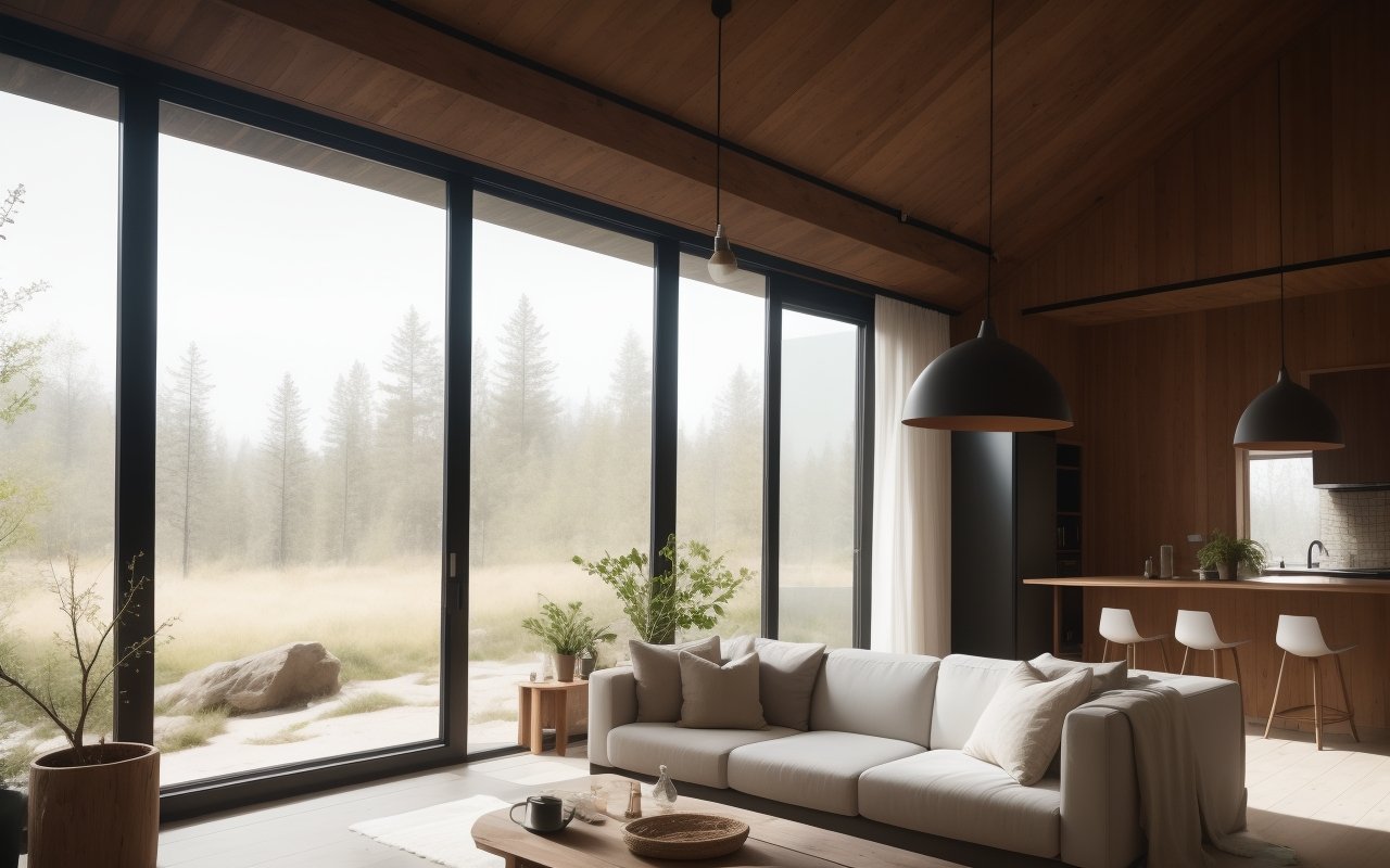 Инновационные приемы сочетания природных материалов и ярких акцентов в минималистском интерьере 1 Инновационные приемы сочетания природных материалов и ярких акцентов в минималистском интерьере