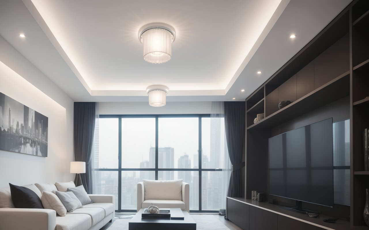 Современные технологии в натяжных потолках: встроенное LED-освещение и экологичные материалы 1 Современные технологии в натяжных потолках: встроенное LED-освещение и экологичные материалы