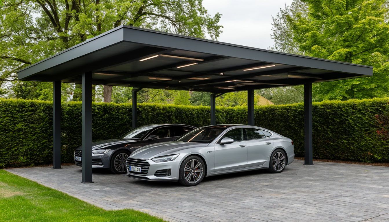 Современные навесы для машин: как выбрать без переплаты 1 Современные навесы для машин: как выбрать без переплаты